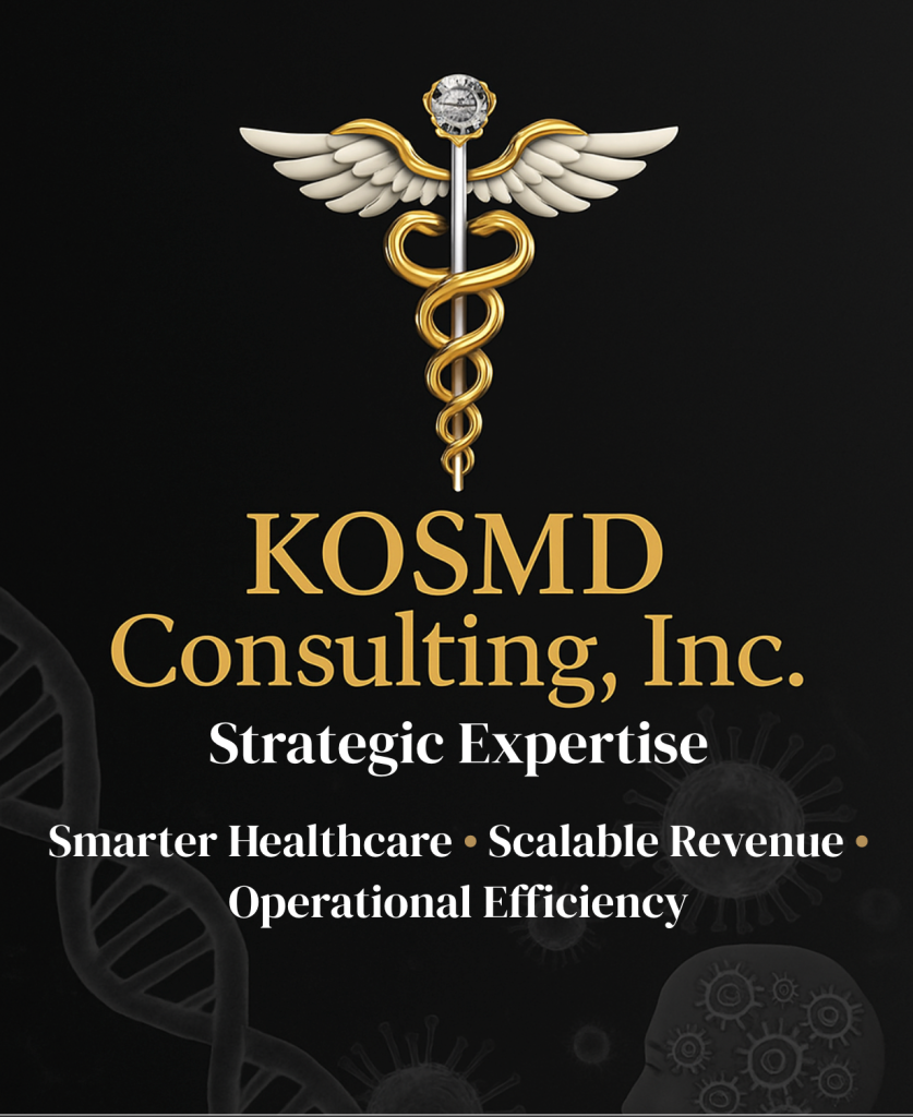 kosmd consulting title strategic medical consultant for a.i. cutting edge technologies and operational excellence